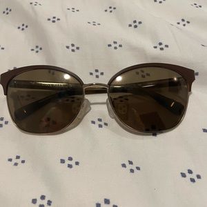 Mixed- Media Round Sunglasses